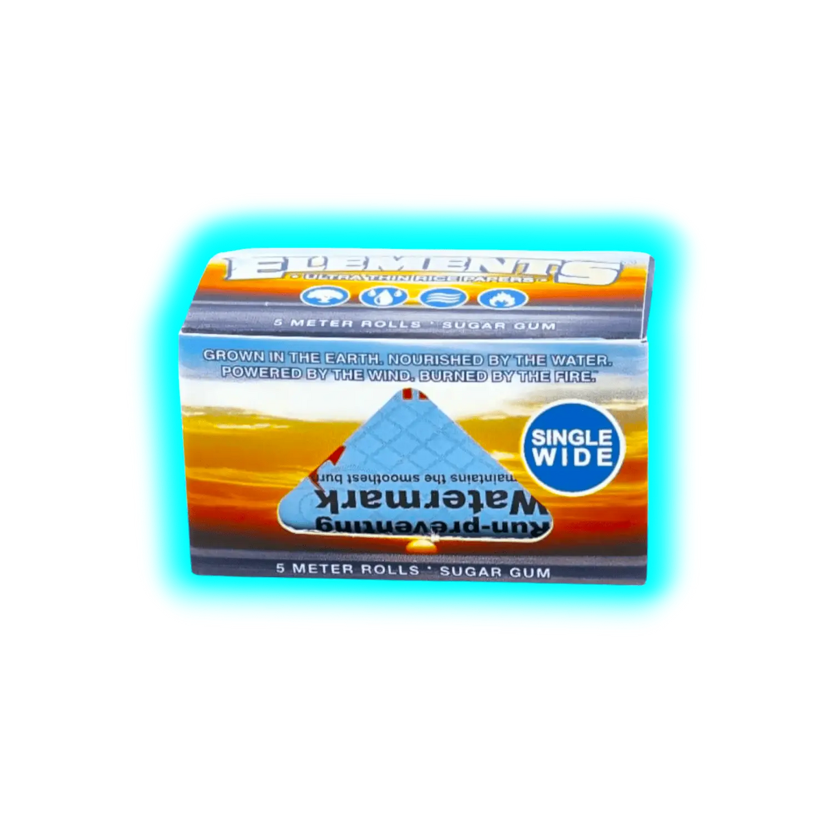 Elements Blue Rolls Single Wide 5m