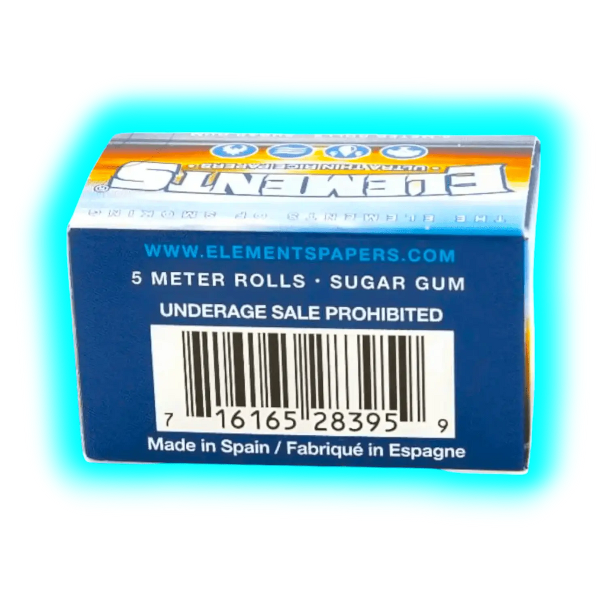 Elements Blue Rolls Single Wide 5m