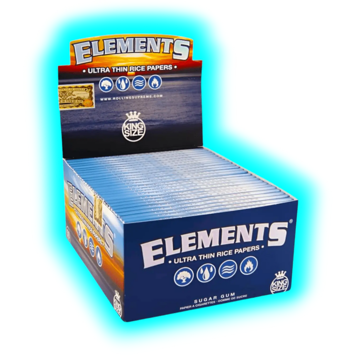 Elements King Size Slim Paper-Box