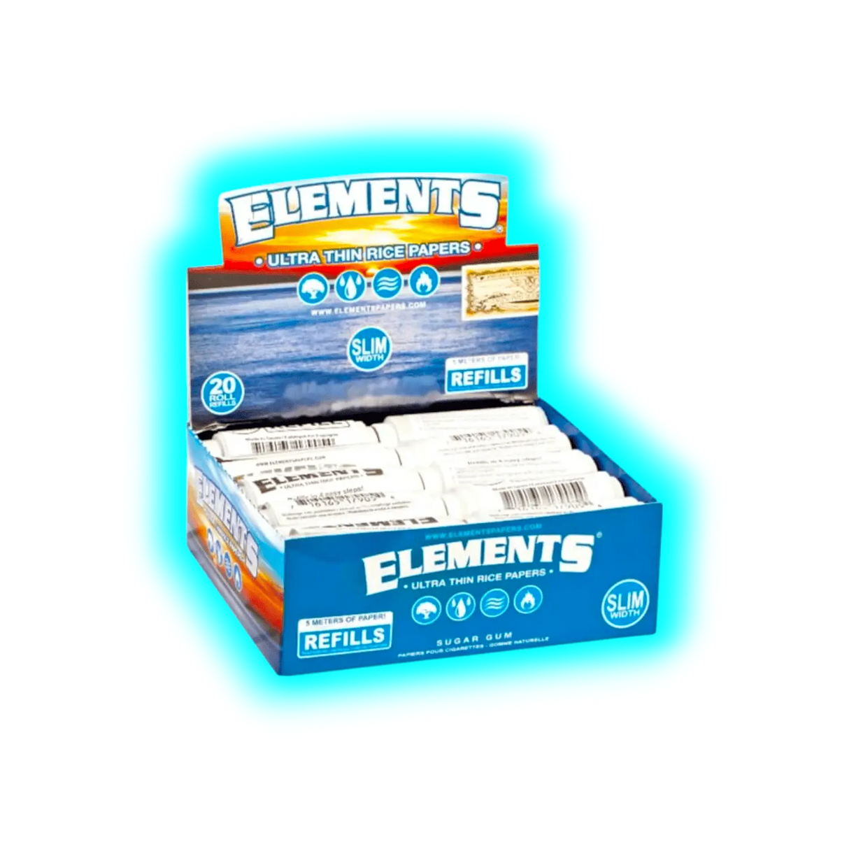 Elements Rolls Refill 1 1/2 King Size Width-Box