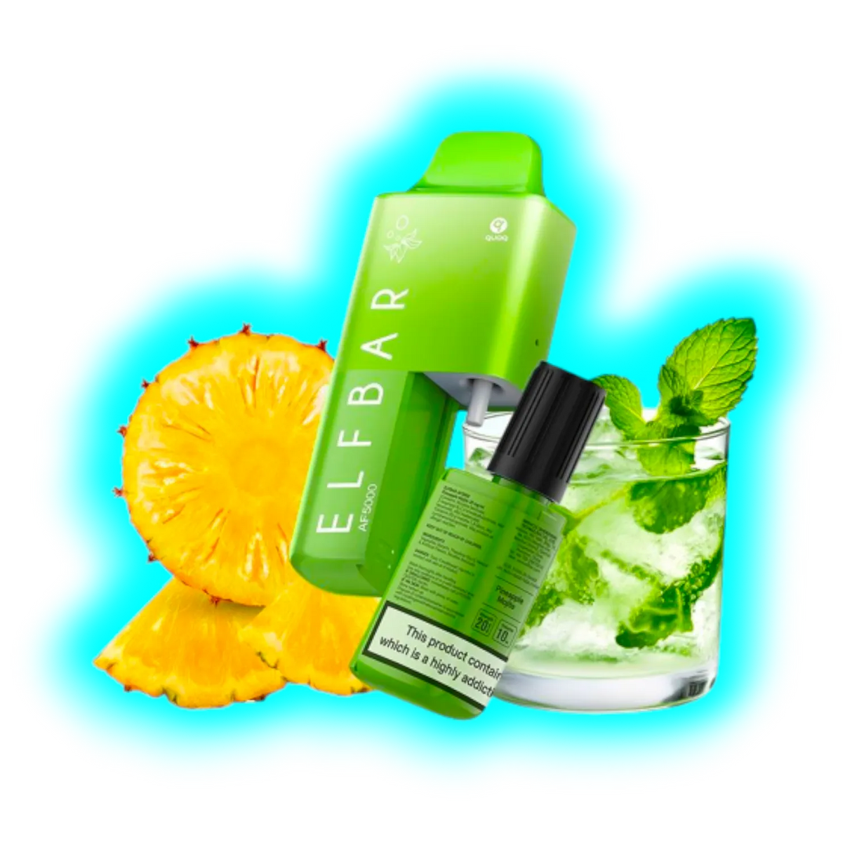 Elf Bar AF 5000 Pineapple Mojito 20mg