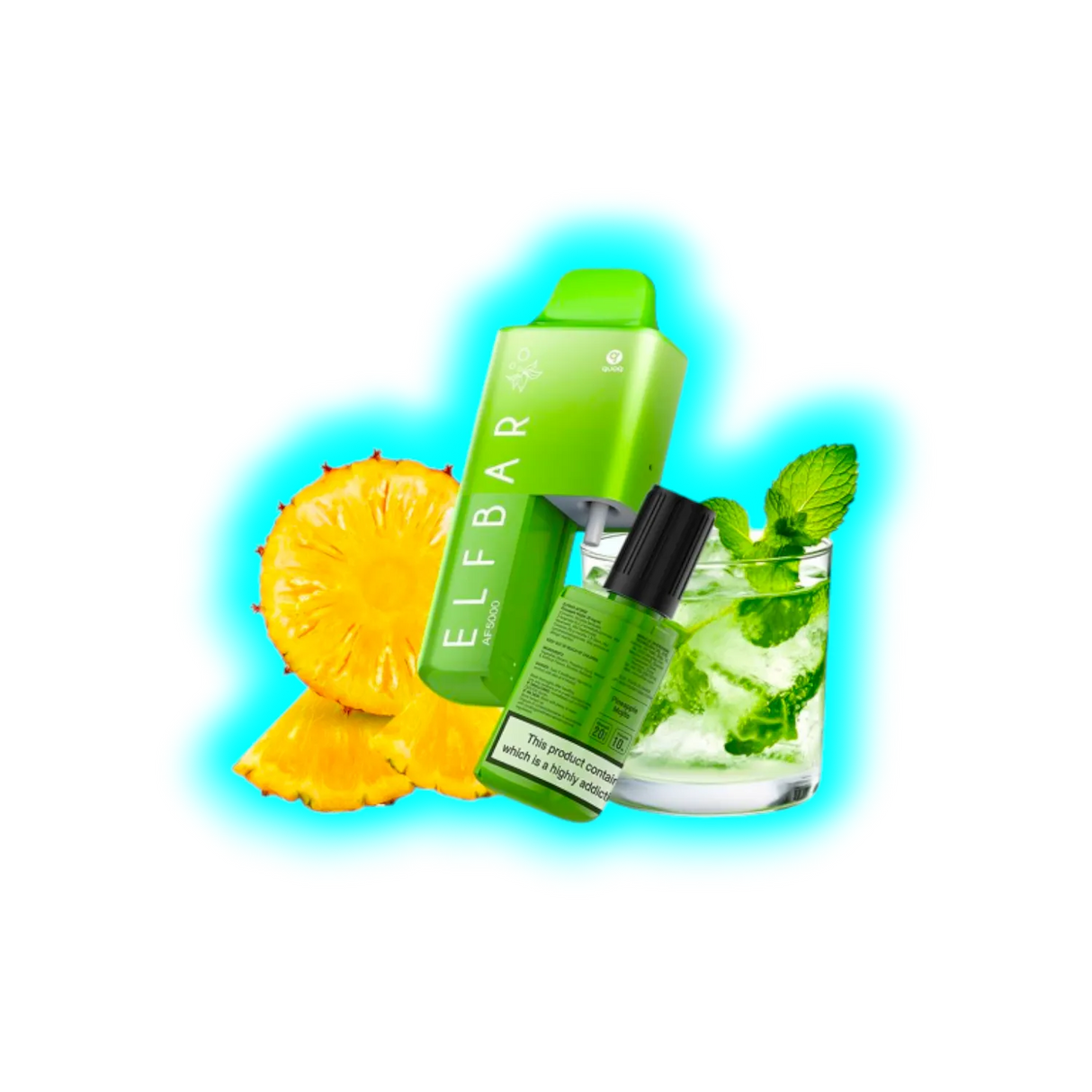 Elf Bar AF 5000 Pineapple Mojito 20mg