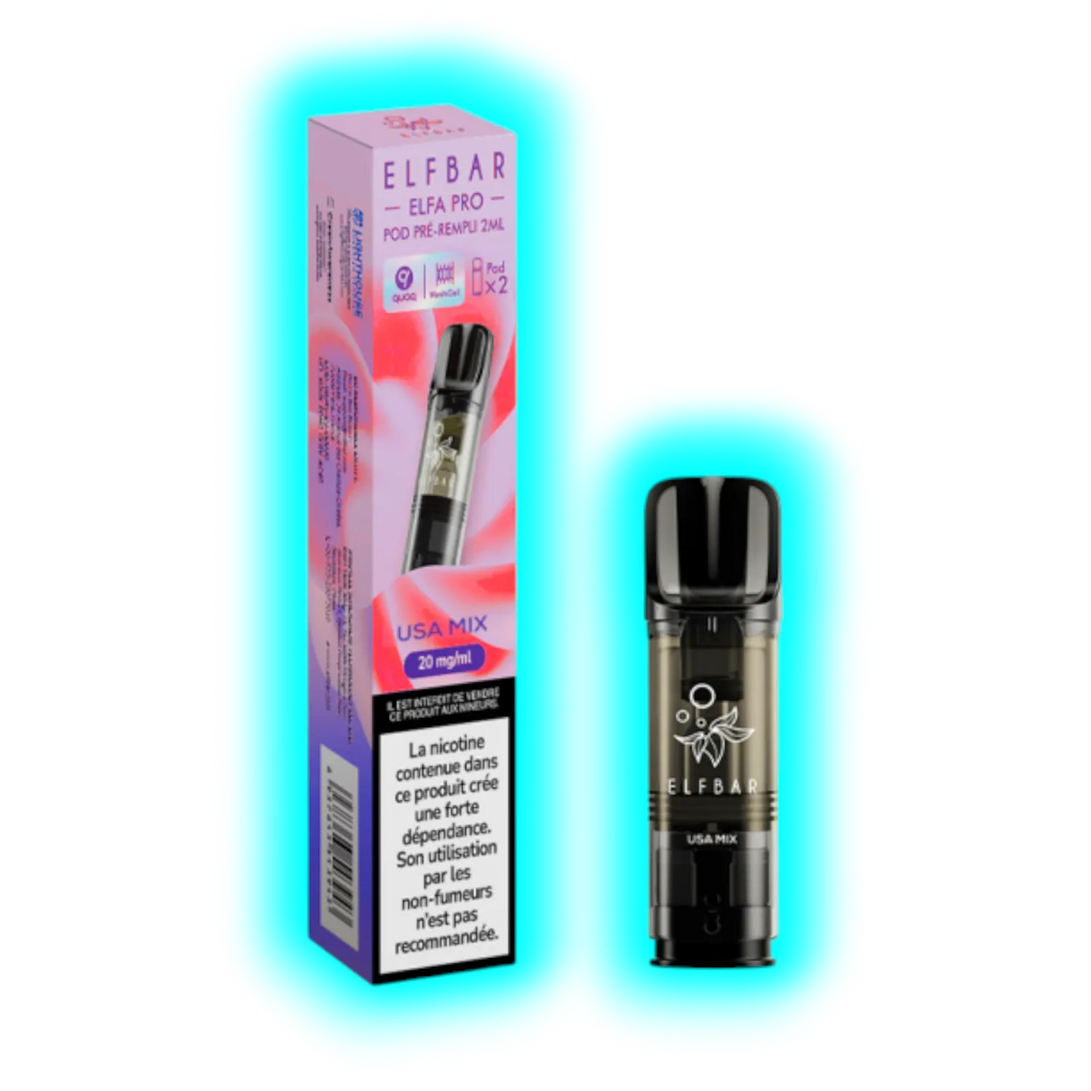 Elf Bar ELFA Pro Prefilled Pod (2 x 2ml) USA MIX FR