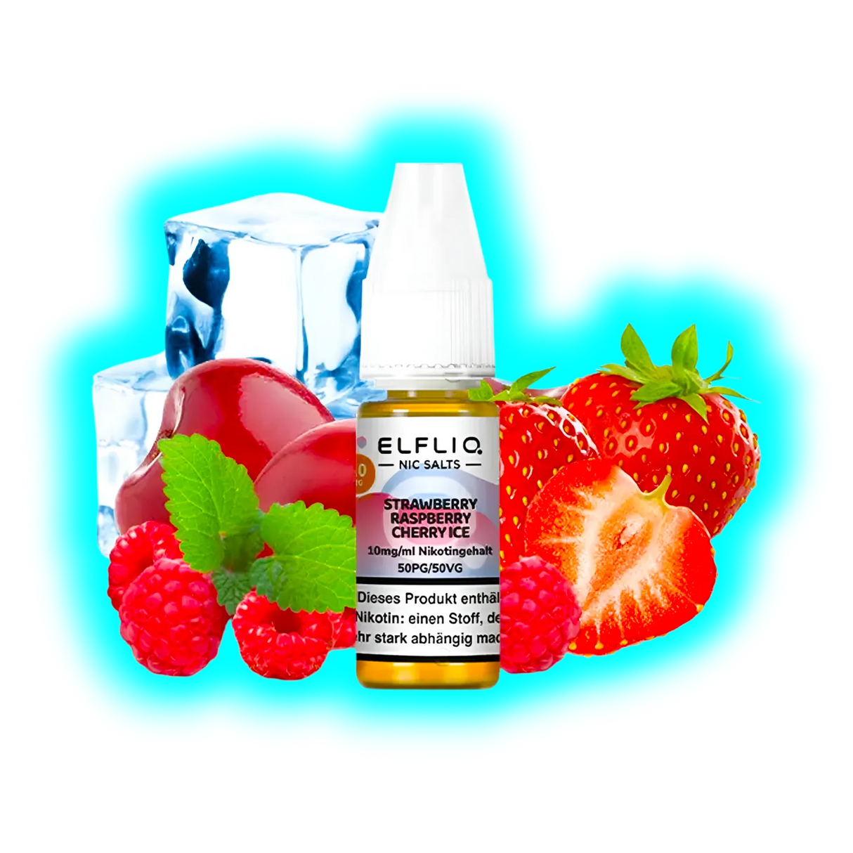 Elf Liq Strawberry Raspberry Cherry Ice 10ml 20mg