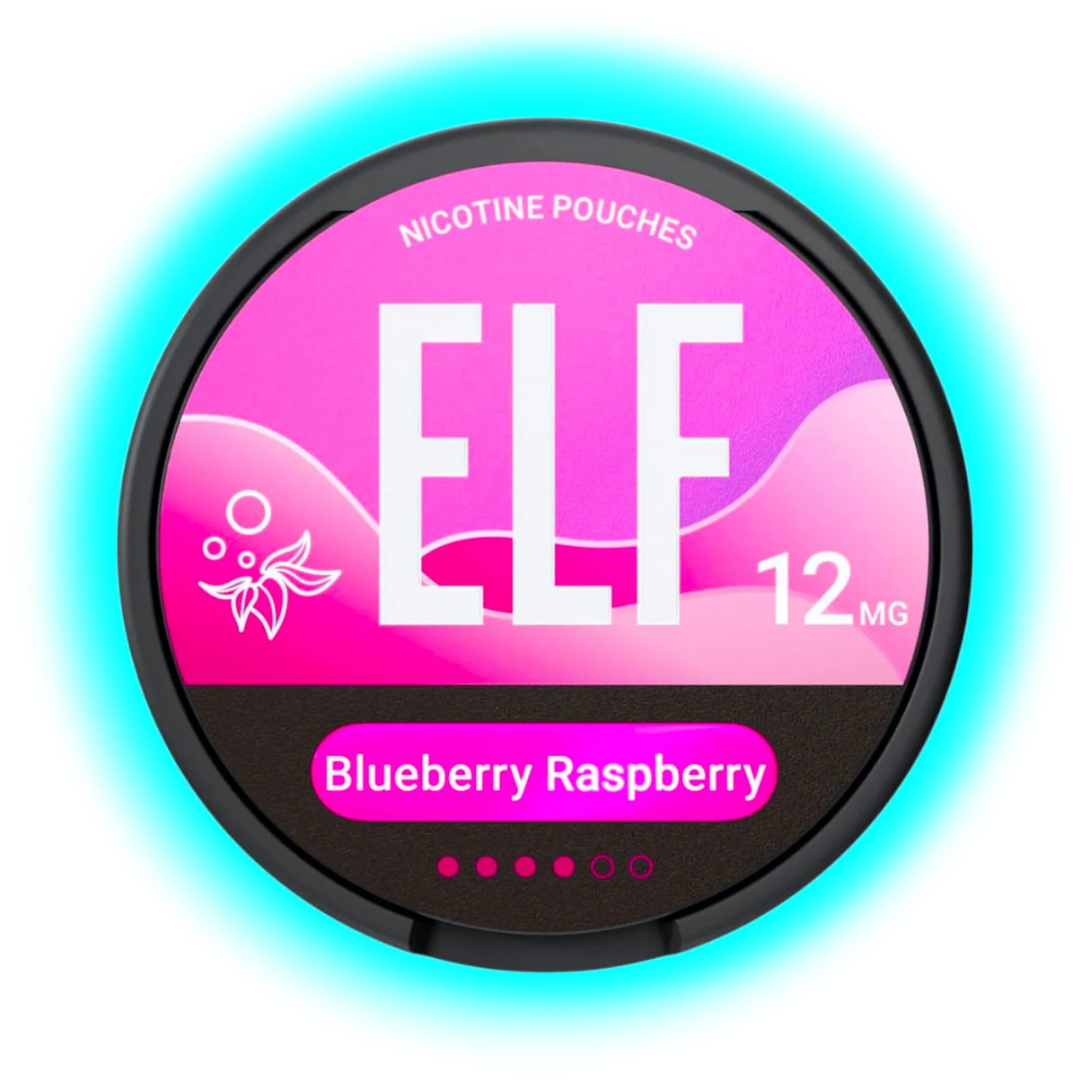 Elf Nicotine Pouches Blueberry Raspberry 12mg/g