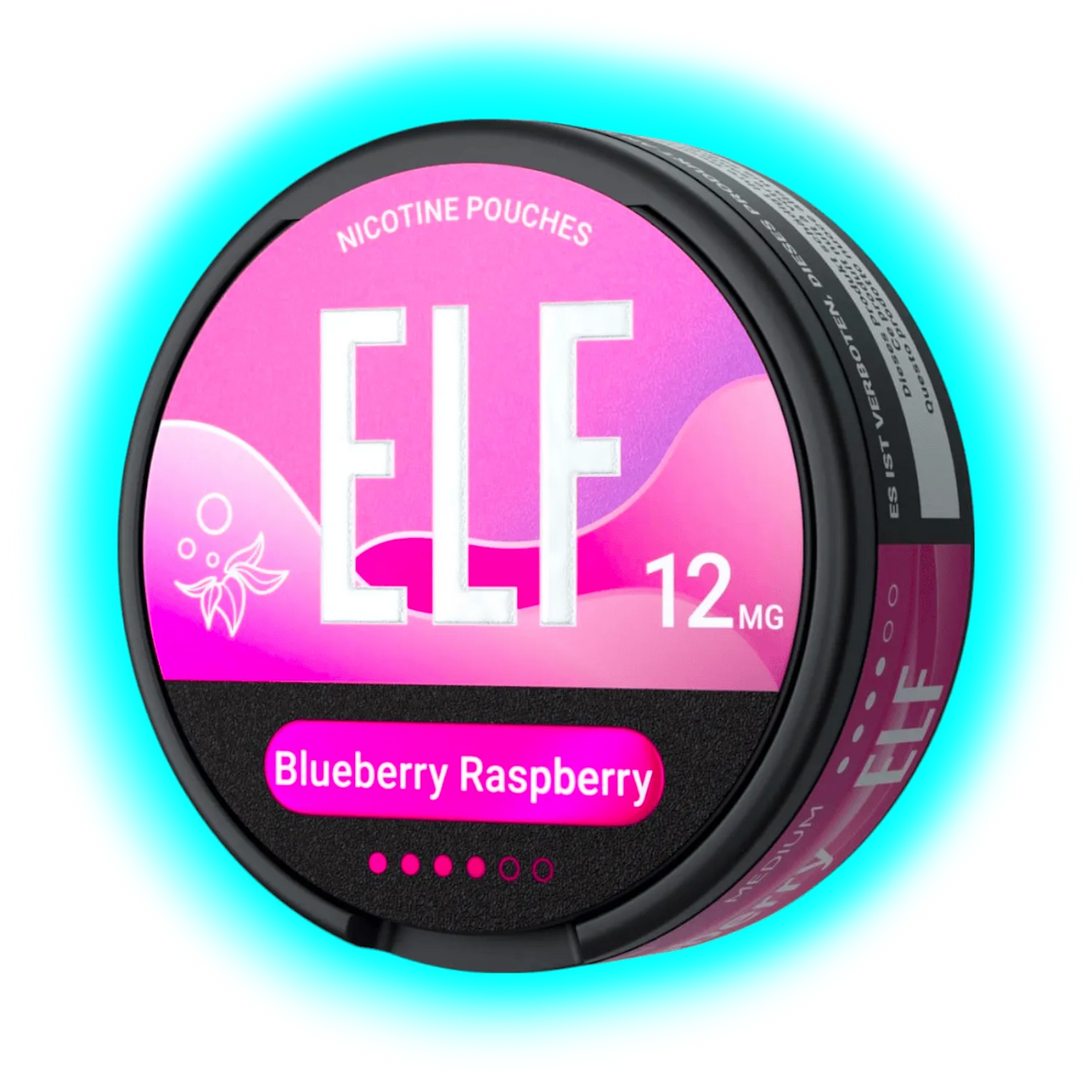 Elf Nicotine Pouches Blueberry Raspberry 12mg/g