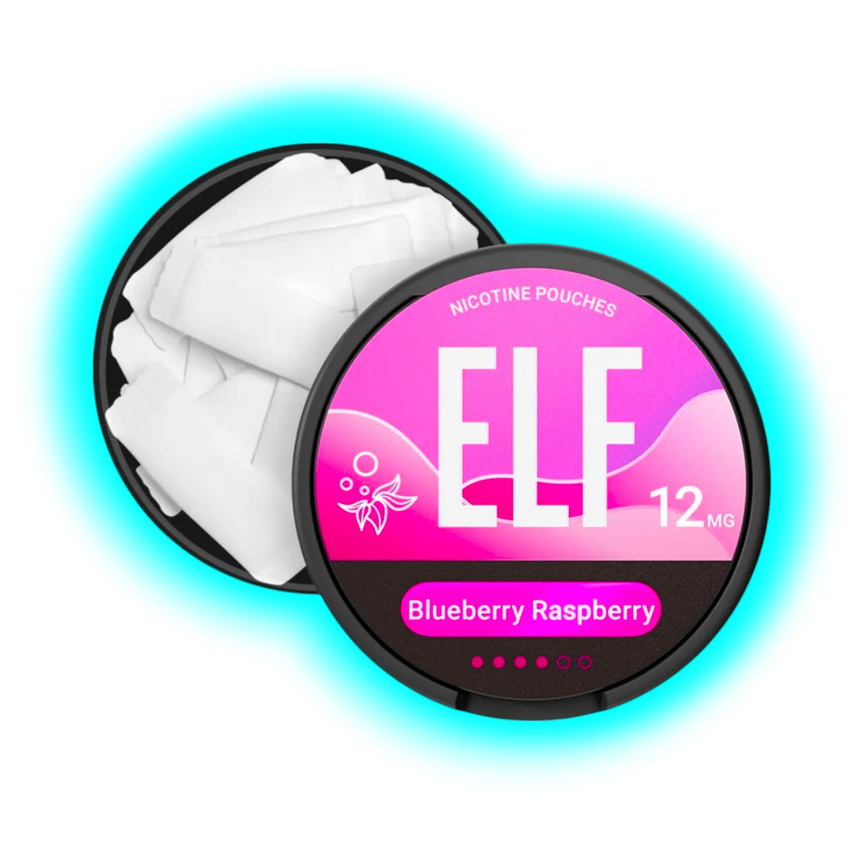 Elf Nicotine Pouches Blueberry Raspberry 12mg/g