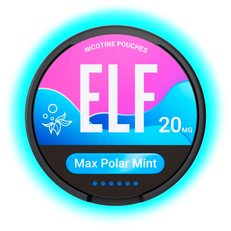 Elf Nicotine Pouches Max Polar Mint 20mg/g