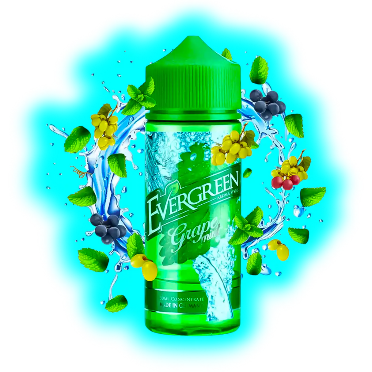 Evergreen Longfill Grape Mint 8/120ml