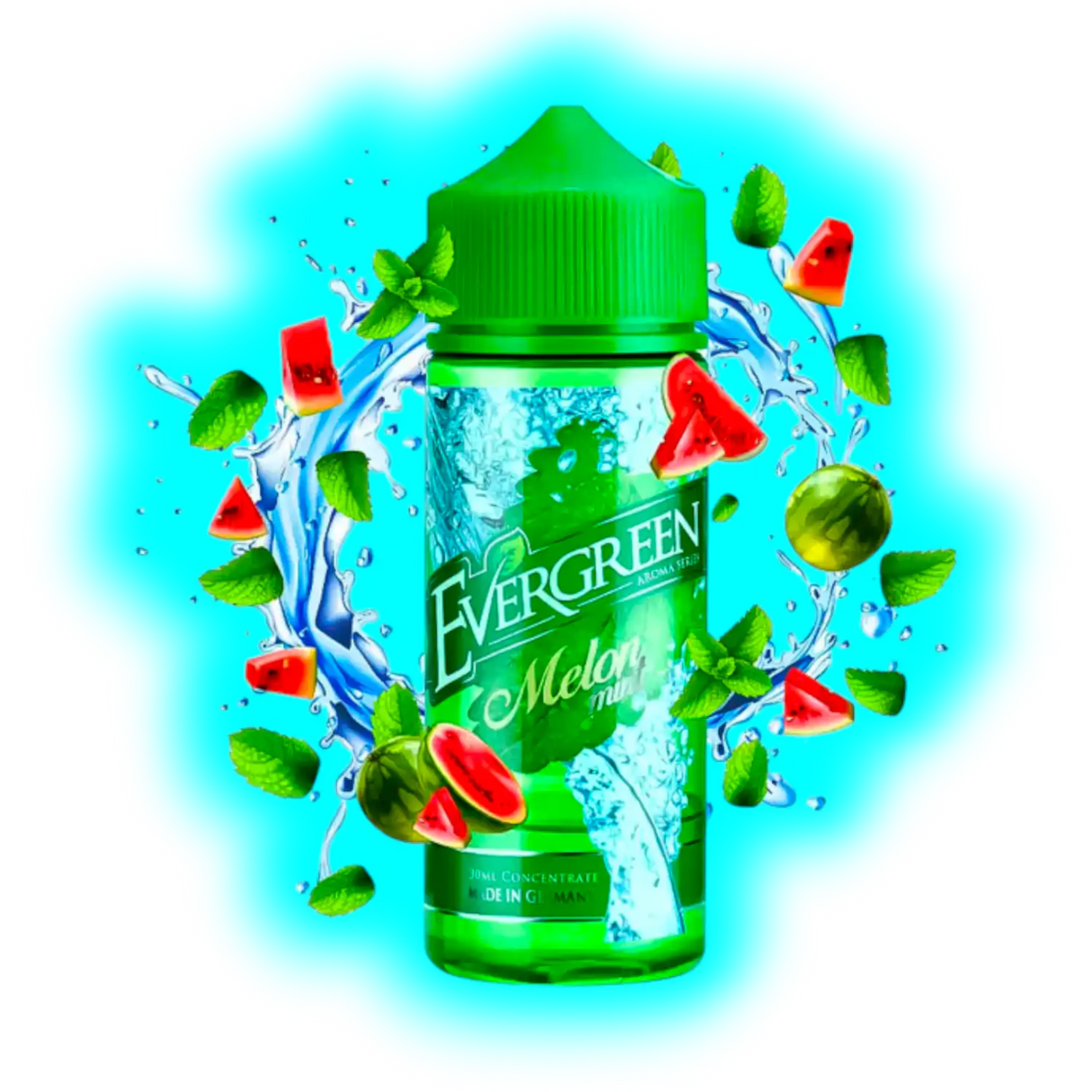 Evergreen Longfill Melon Mint 8/120ml