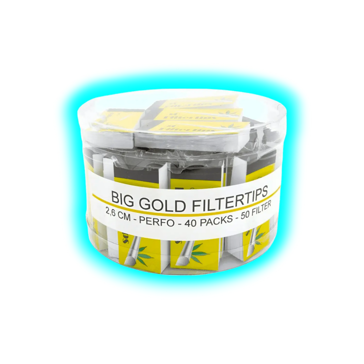 Filtertips Box Big Gold
