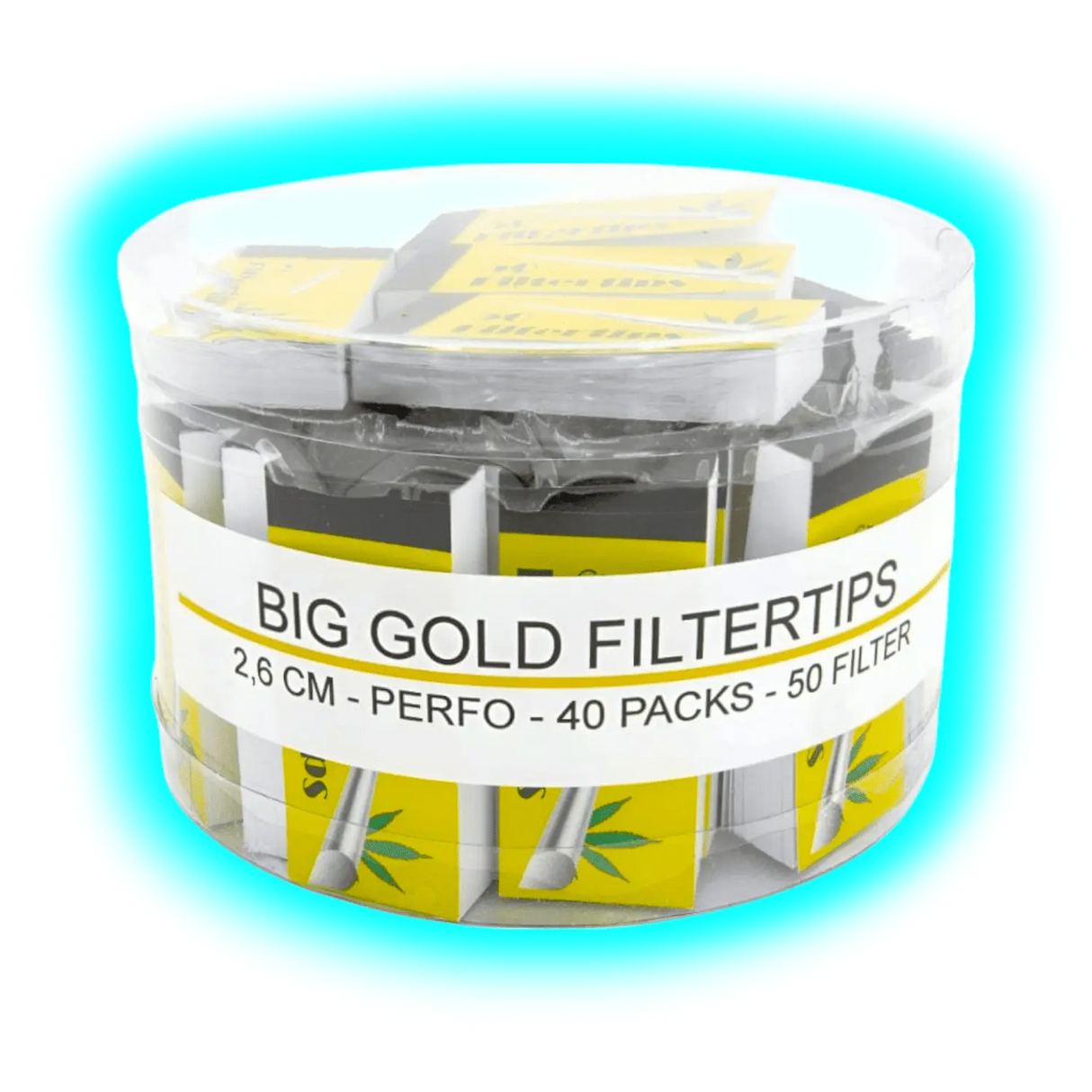 Filtertips Box Big Gold