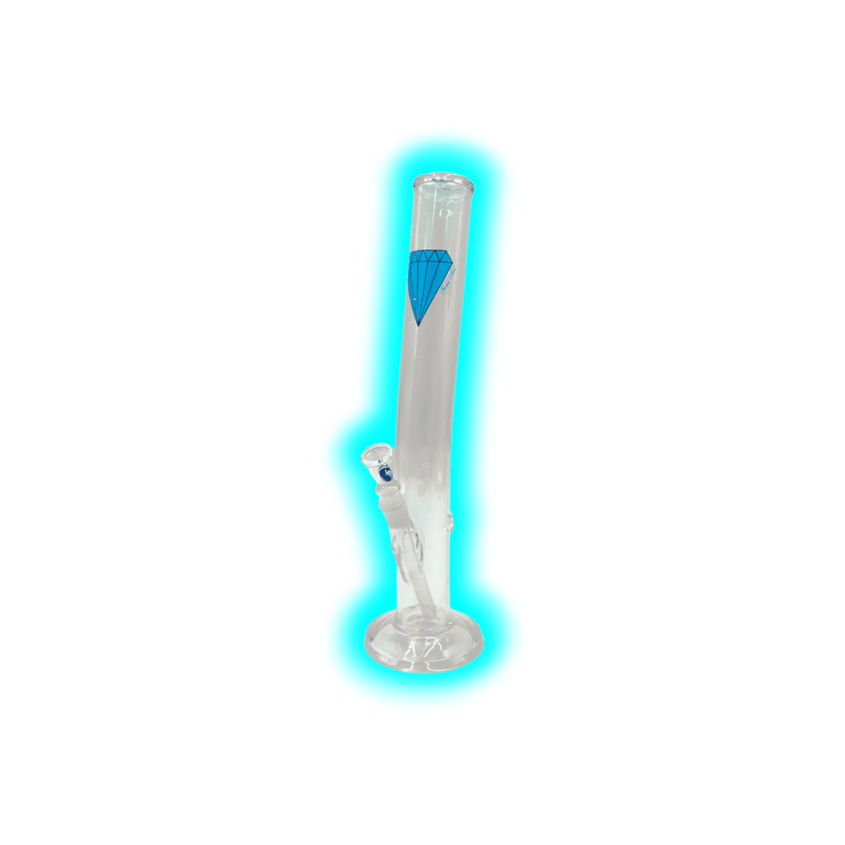 Fine Art Bong Blue Crytsal 42cm