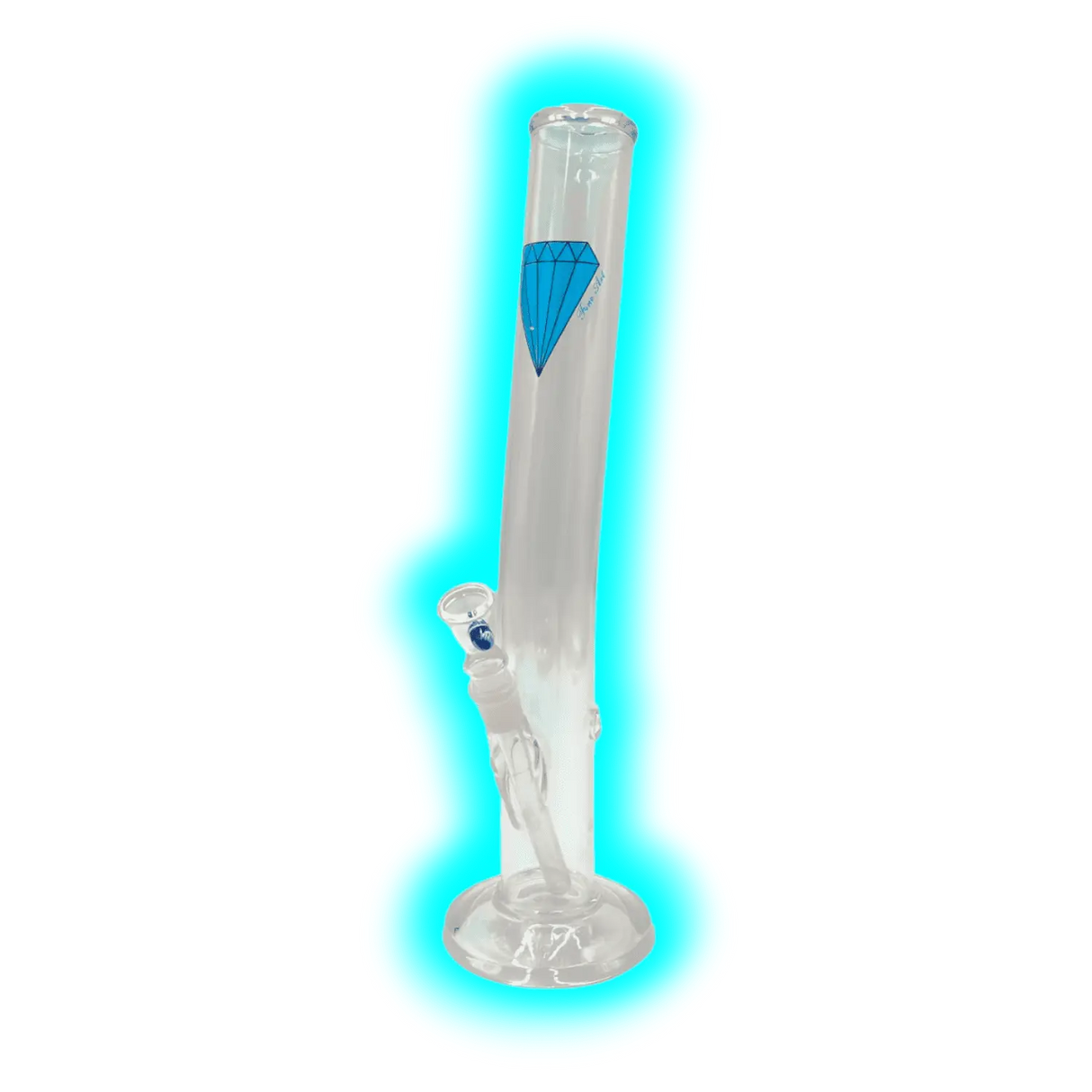 Fine Art Bong Blue Crytsal 42cm