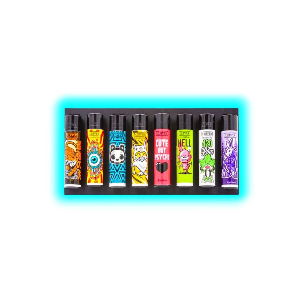 Fire Flow Clipper Fire Board for 8 lighters