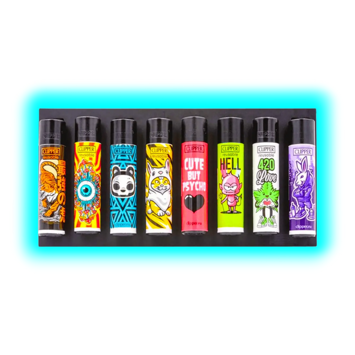 Fire Flow Clipper Fire Board for 8 lighters