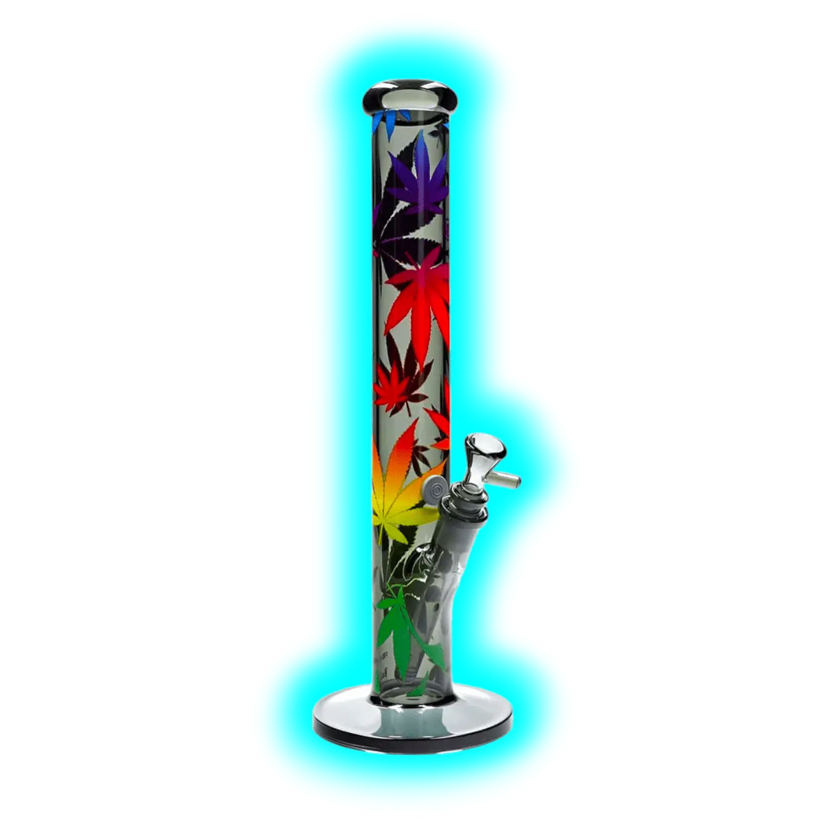 Fire Flow x Black Leaf Bong Leaves Gradient 40cm