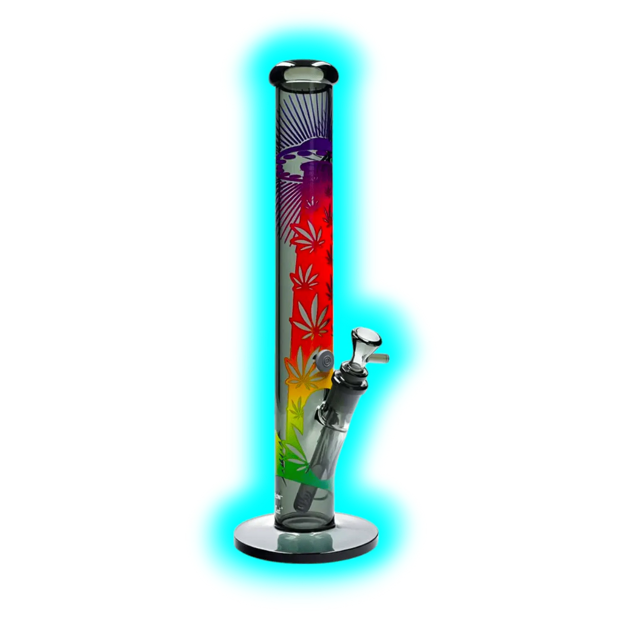 Fire Flow x Black Leaf Bong Ufo Gradient 40cm