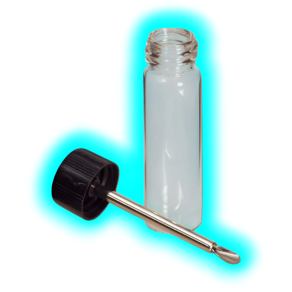 Fläschchen mit Teleskoplöffel