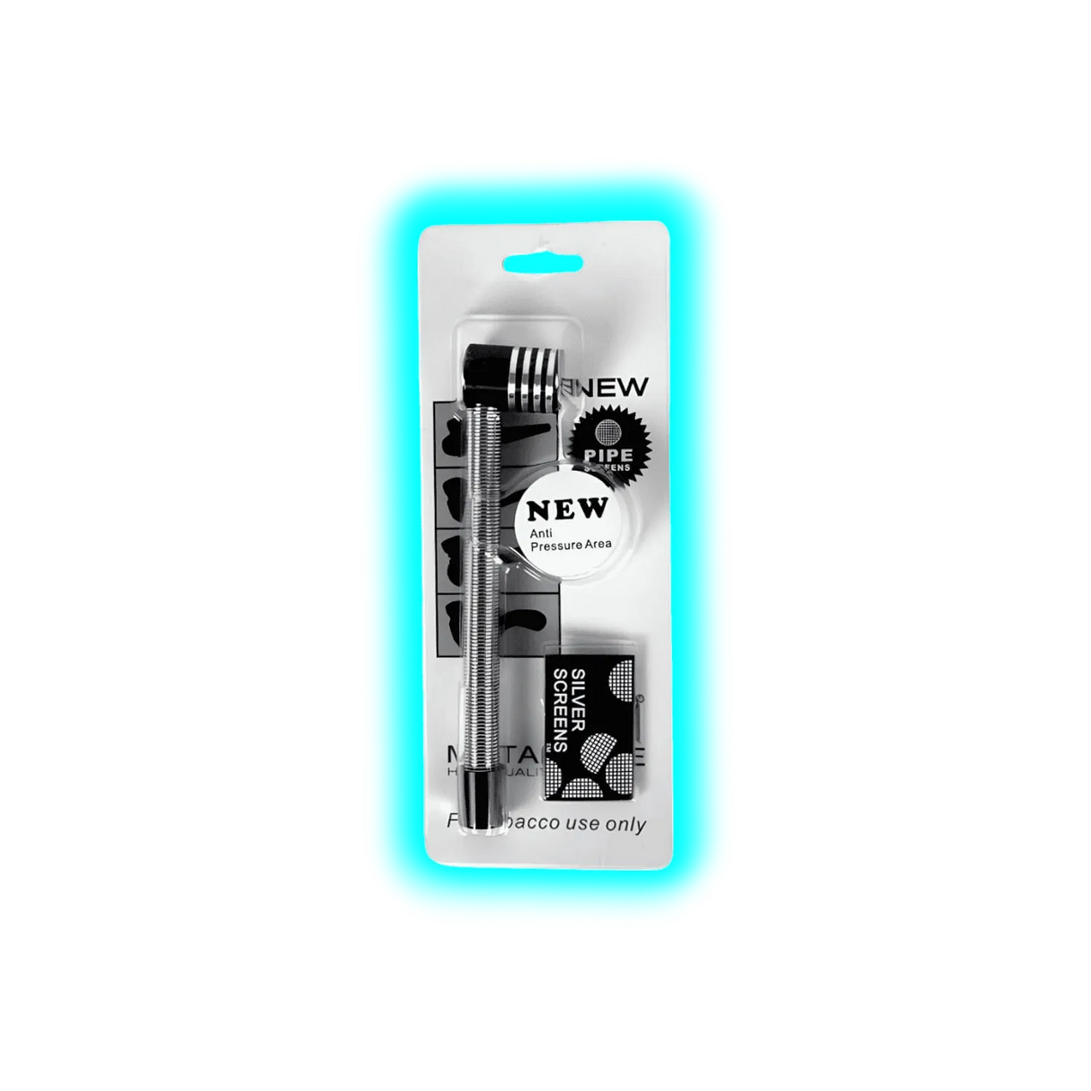 Flexible Weed Pipe Metallic 13cm