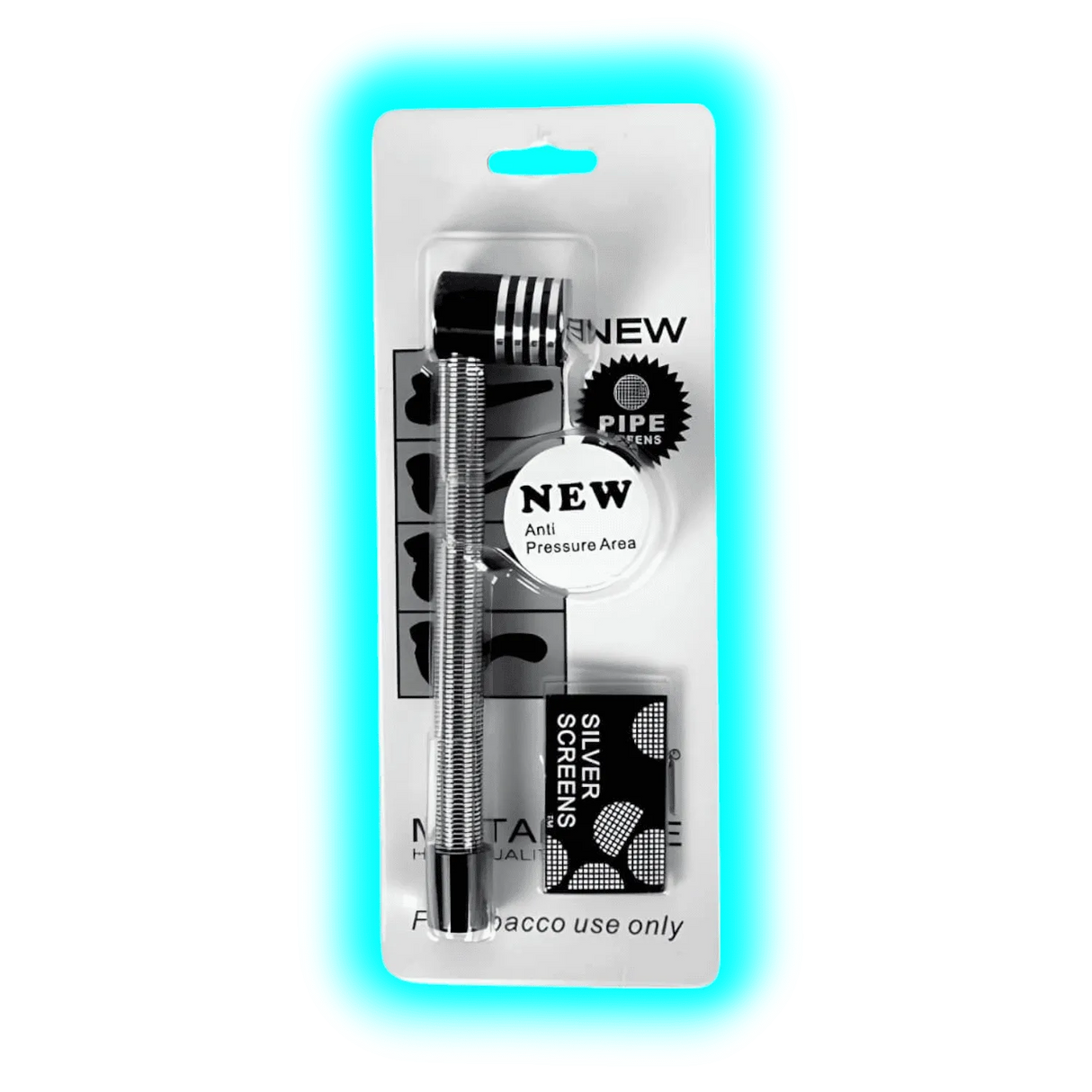 Flexible Weed Pipe Metallic 13cm