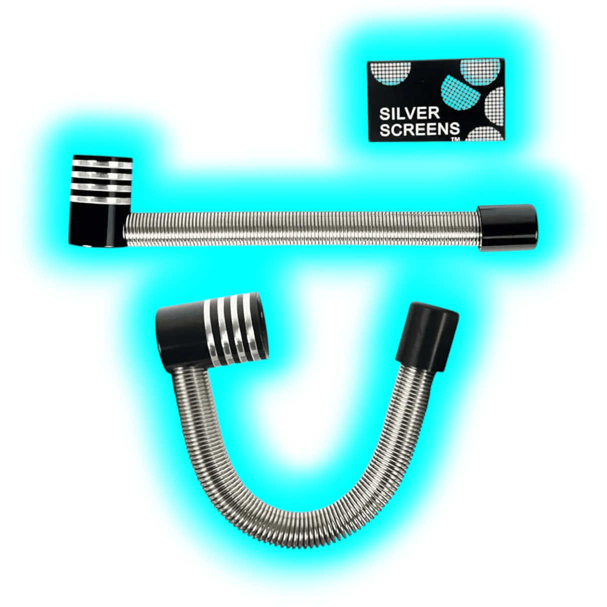 Flexible Weed Pipe Metallic 13cm