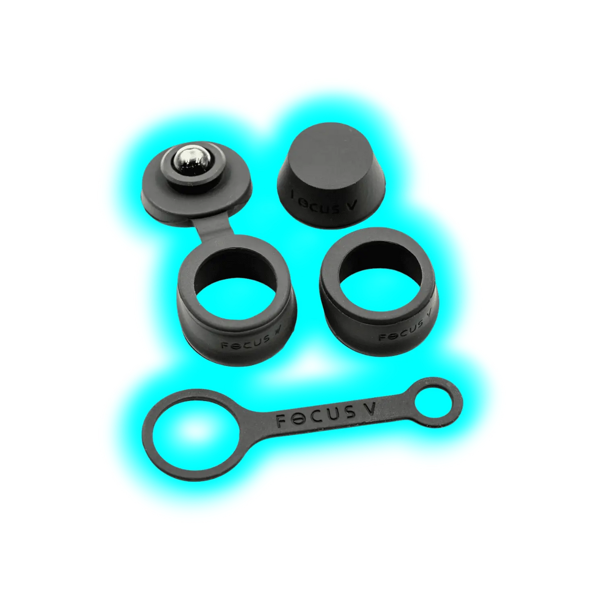 Focus V Carta2 Silicone Accessory Set Black