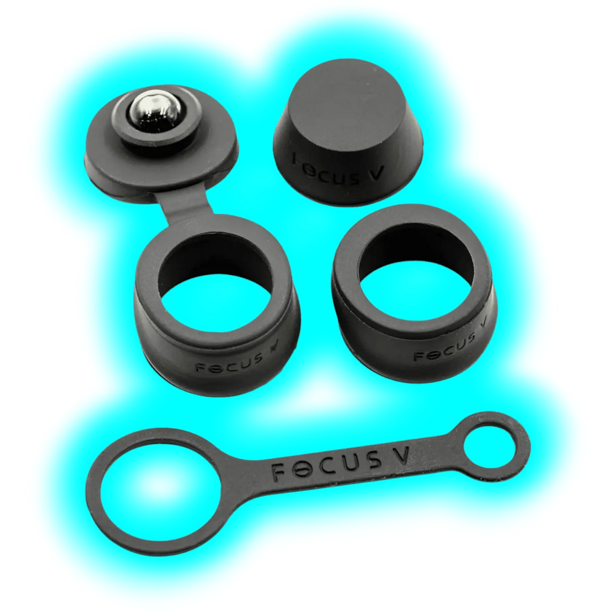 Focus V Carta2 Silicone Accessory Set Black