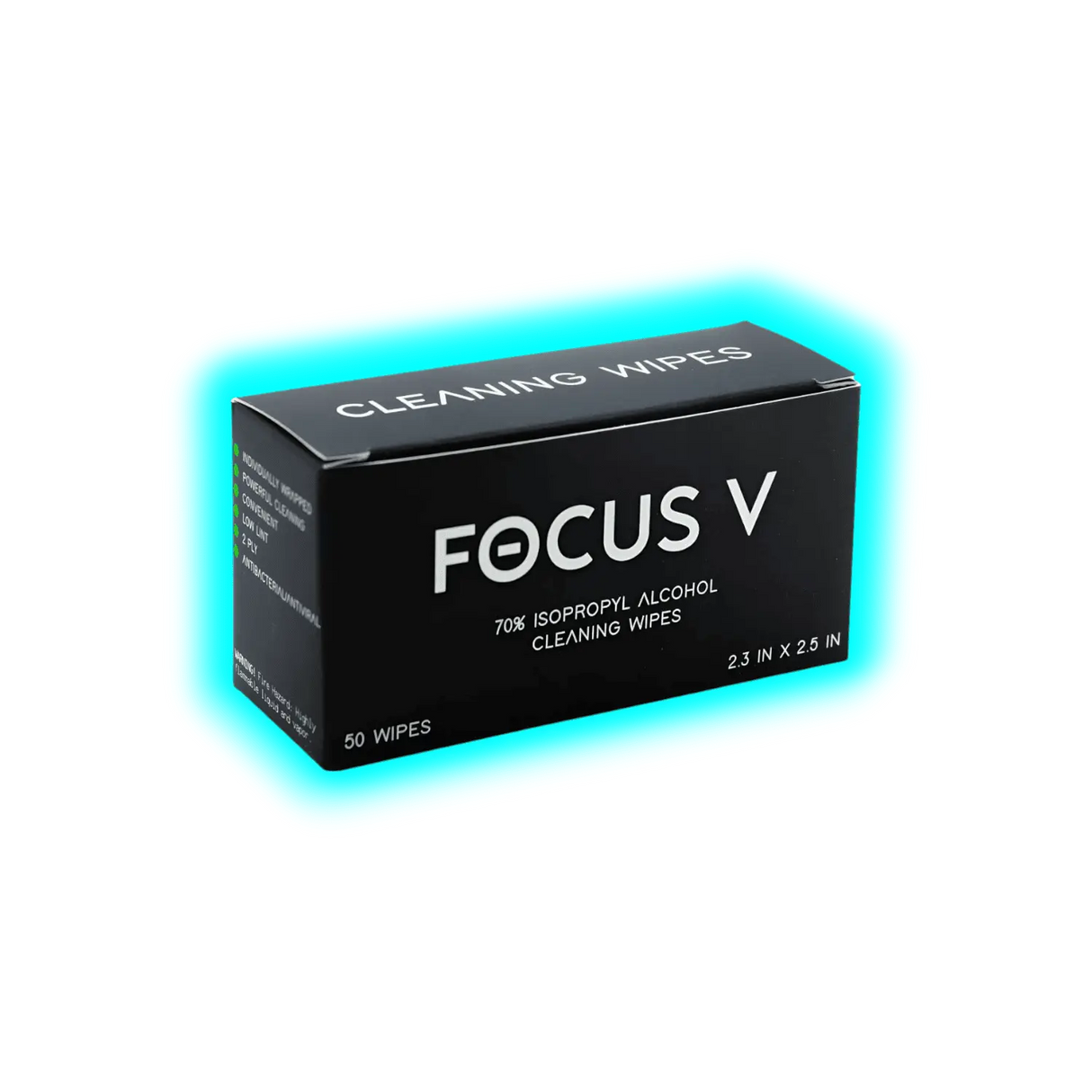 Focus V Isopropyl Cleaning Wipes 50pcs