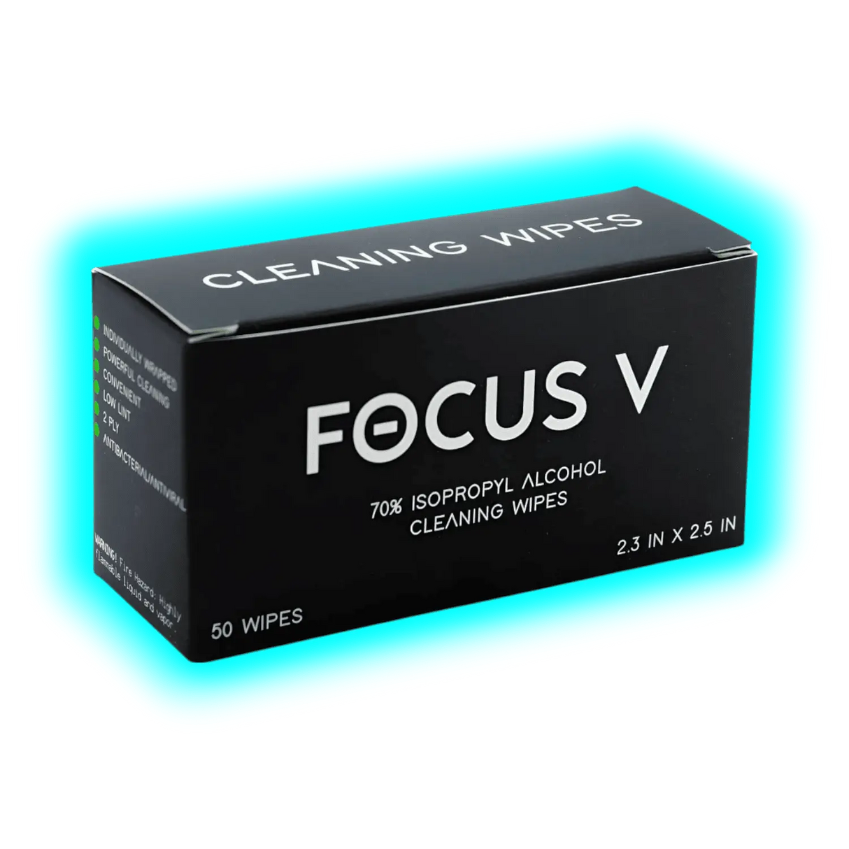 Focus V Isopropyl Cleaning Wipes 50pcs