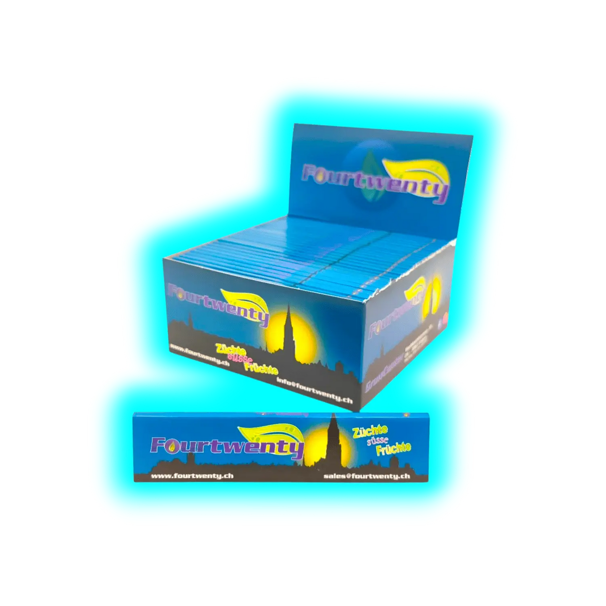 Fourtwenty King Size Slim Papers Box