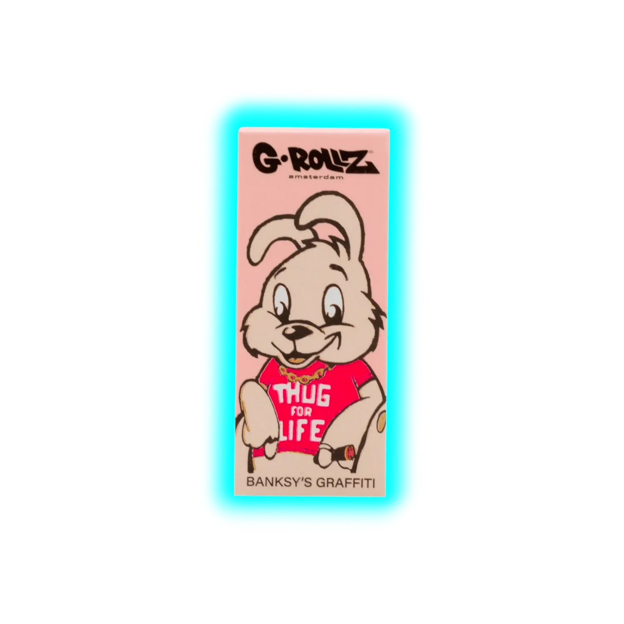 G-Rollz Banksy Thug Life Pink Filter Tips