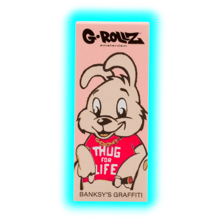 G-Rollz Banksy Thug Life Pink Filter Tips