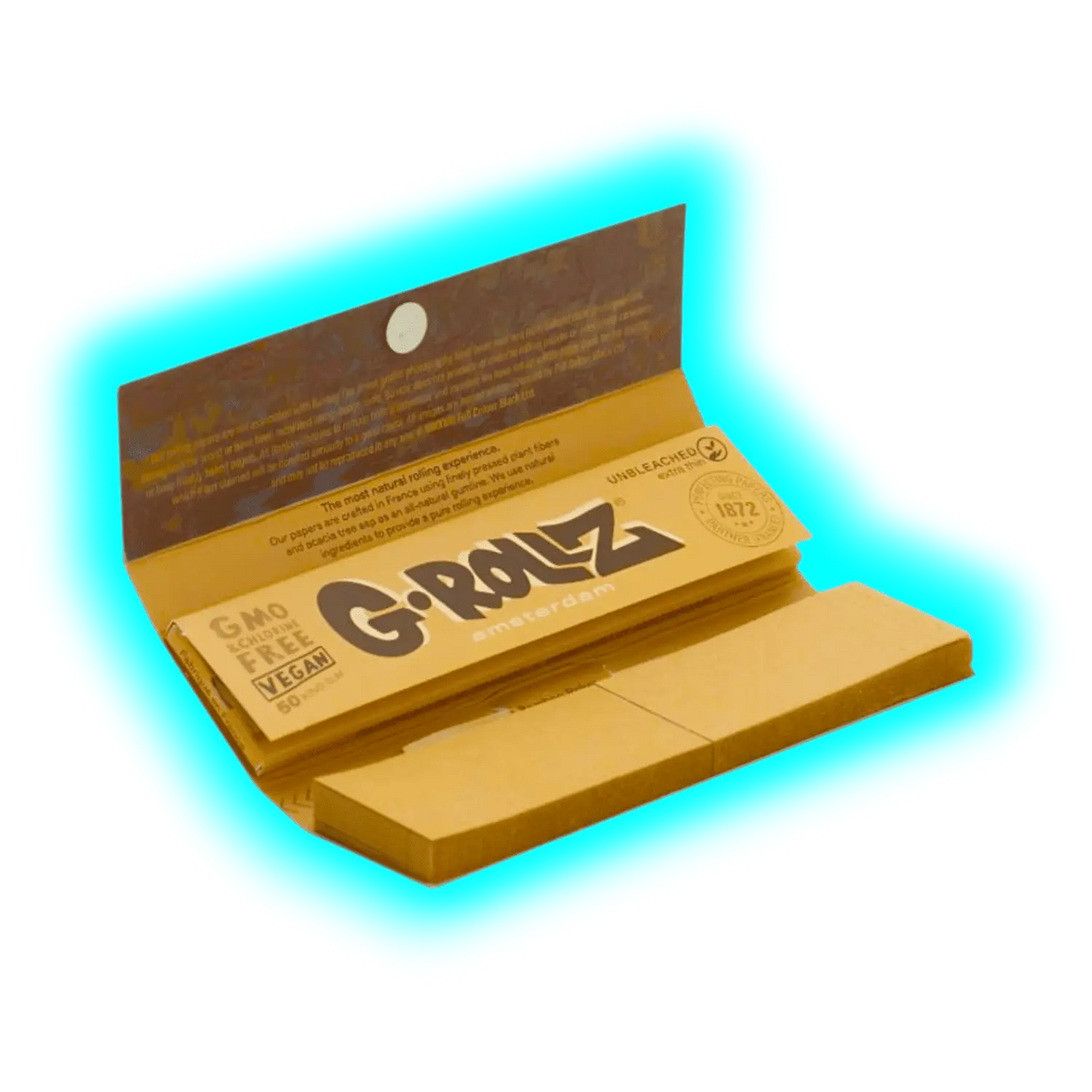 G-Rollz Banksy Torch Boy Unbleached KS Papers + Tips Display