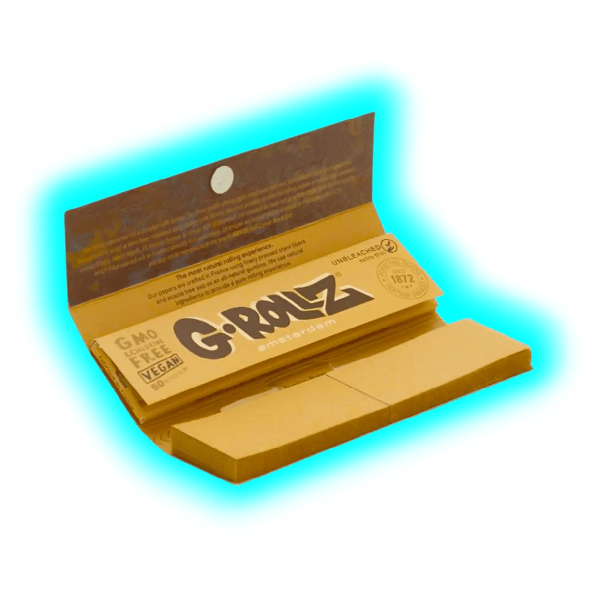 G-Rollz Banksy Torch Boy Unbleached KS Papers + Tips