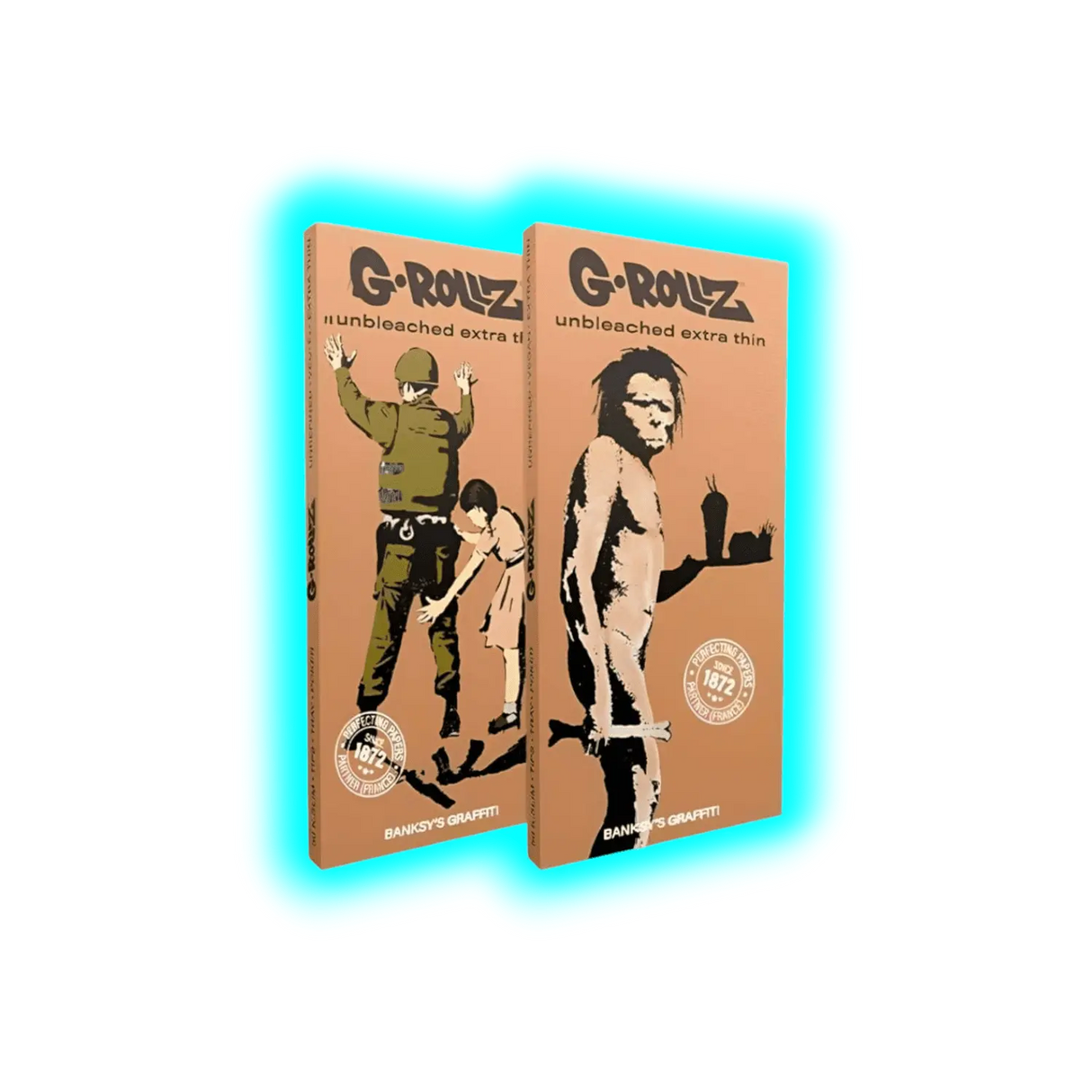 G-Rollz | Banksy’s Graffiti Set 1 Unbleached KS Papers ASS 1pc