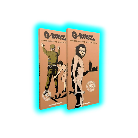 G-Rollz | Banksy’s Graffiti Set 1 Unbleached KS Papers ASS 1pc