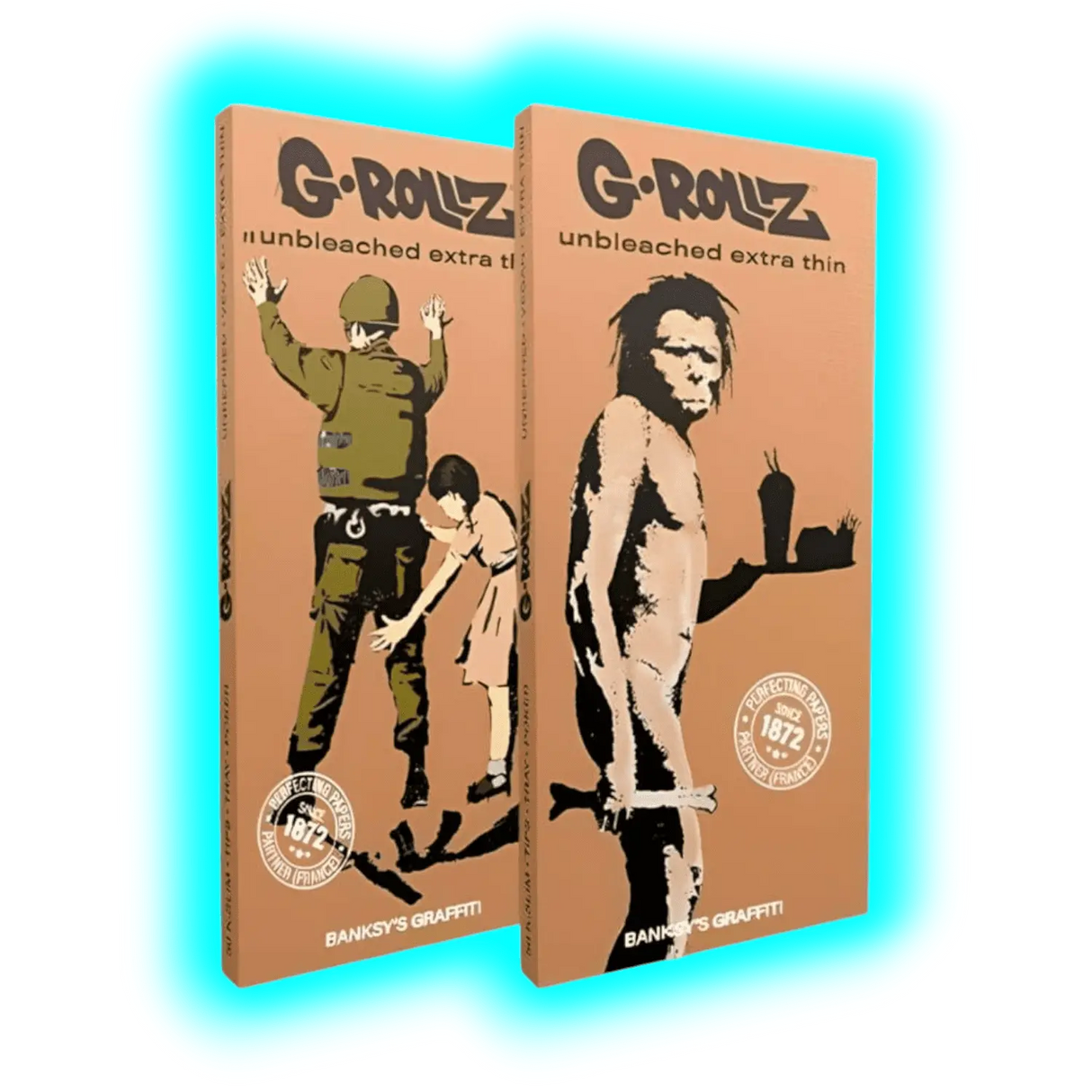 G-Rollz | Banksy’s Graffiti Set 1 Unbleached KS Papers ASS 1pc