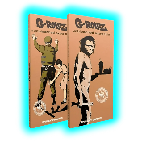 G-Rollz | Banksy’s Graffiti Set 1 Unbleached KS Papers ASS 1pc