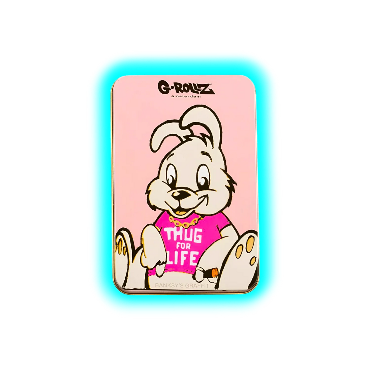 G-Rollz | Banksy’s Graffiti Thug for Life Storage Box Large 13x8.5x3cm