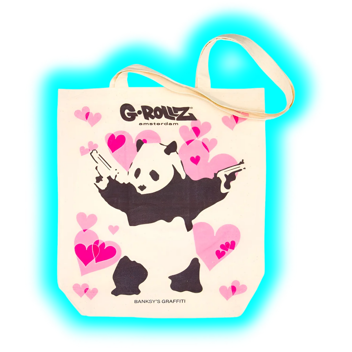 G-Rollz Banksy's Graffiti Tote Bag - 42x38cm