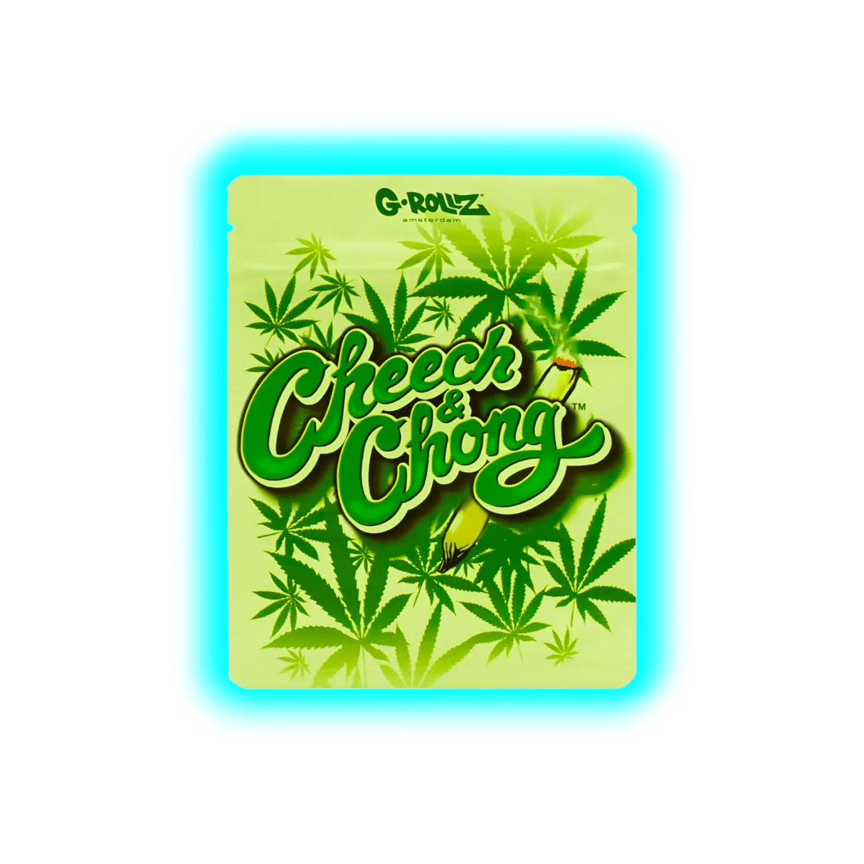 G-Rollz Cheech and Chong Camo Smellproof Bags 100 x 125mm 8pcs