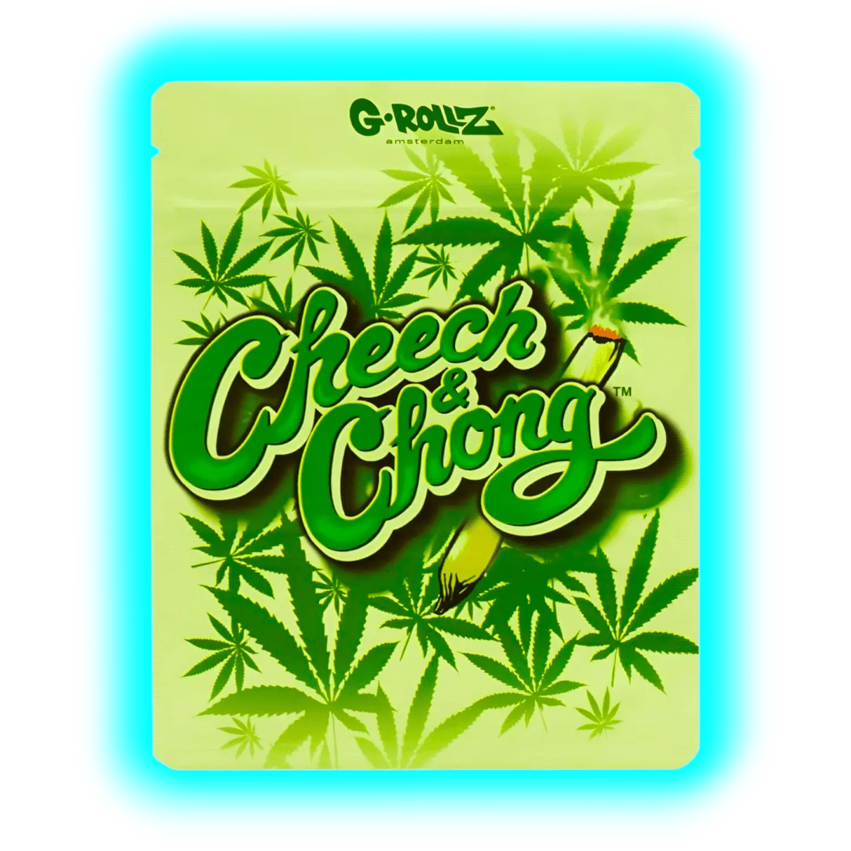 G-Rollz Cheech and Chong Camo Smellproof Bags 100 x 125mm 8pcs