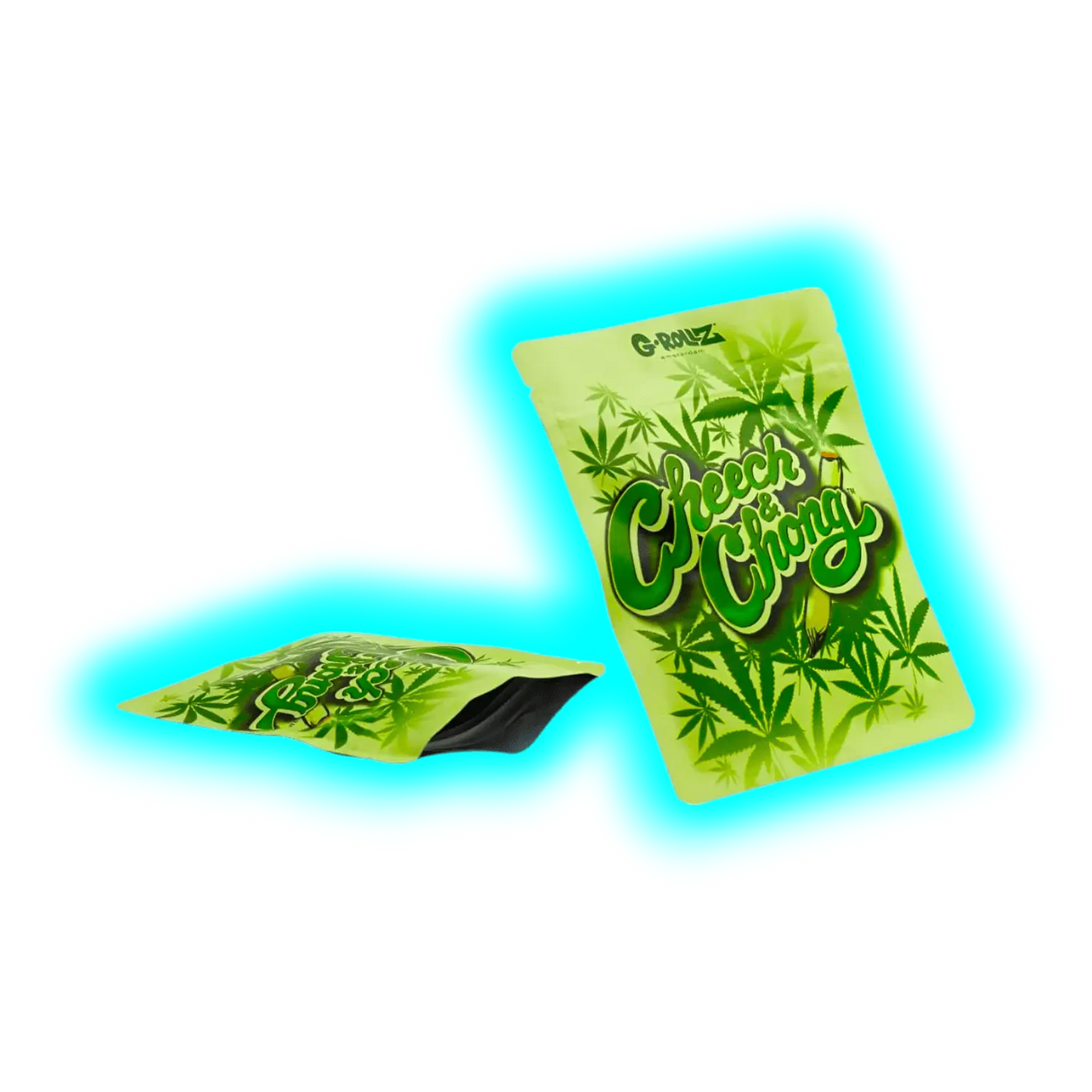 G-Rollz Cheech and Chong Camo Smellproof Bags 100 x 125mm 8pcs