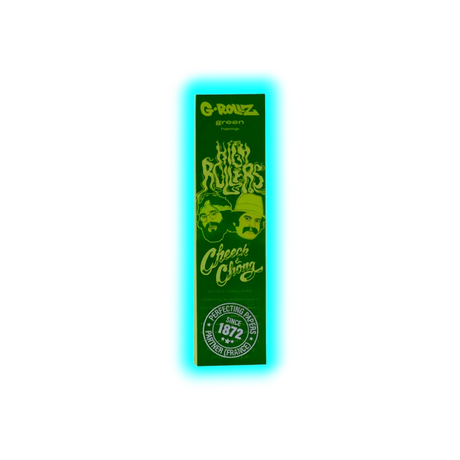 G-Rollz Cheech Chong Organic Green Hemp KS Papers + Tips