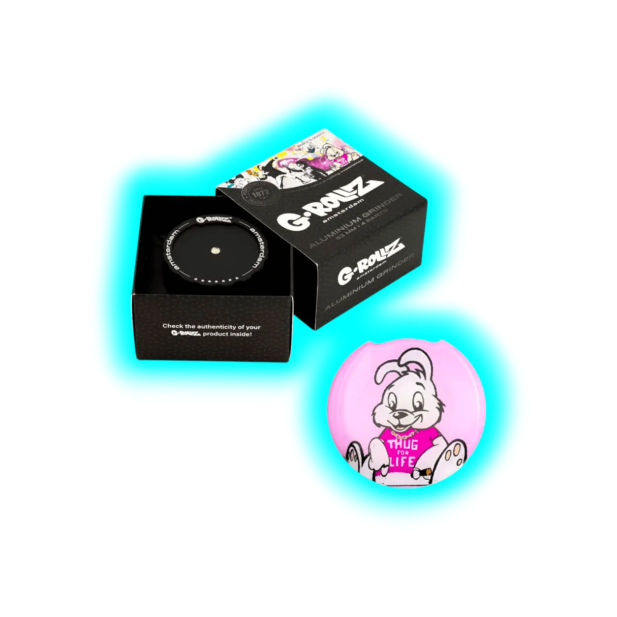 G-Rollz Grinder Banksy Thug For Life 4 Part 53mm