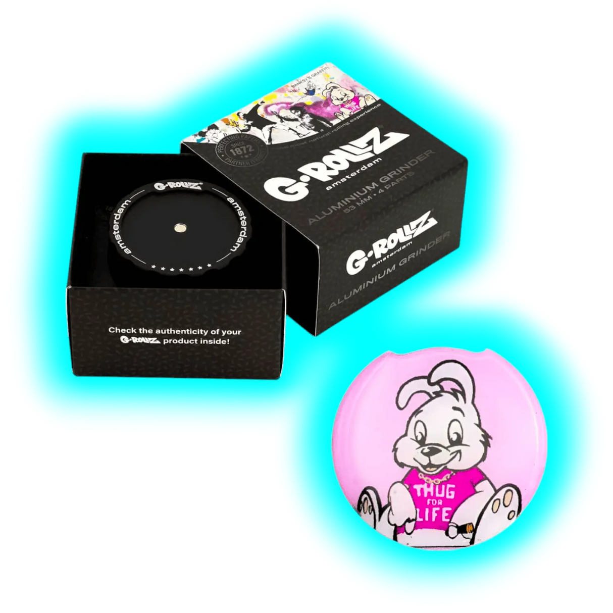 G-Rollz Grinder Banksy Thug For Life 4 Part 53mm