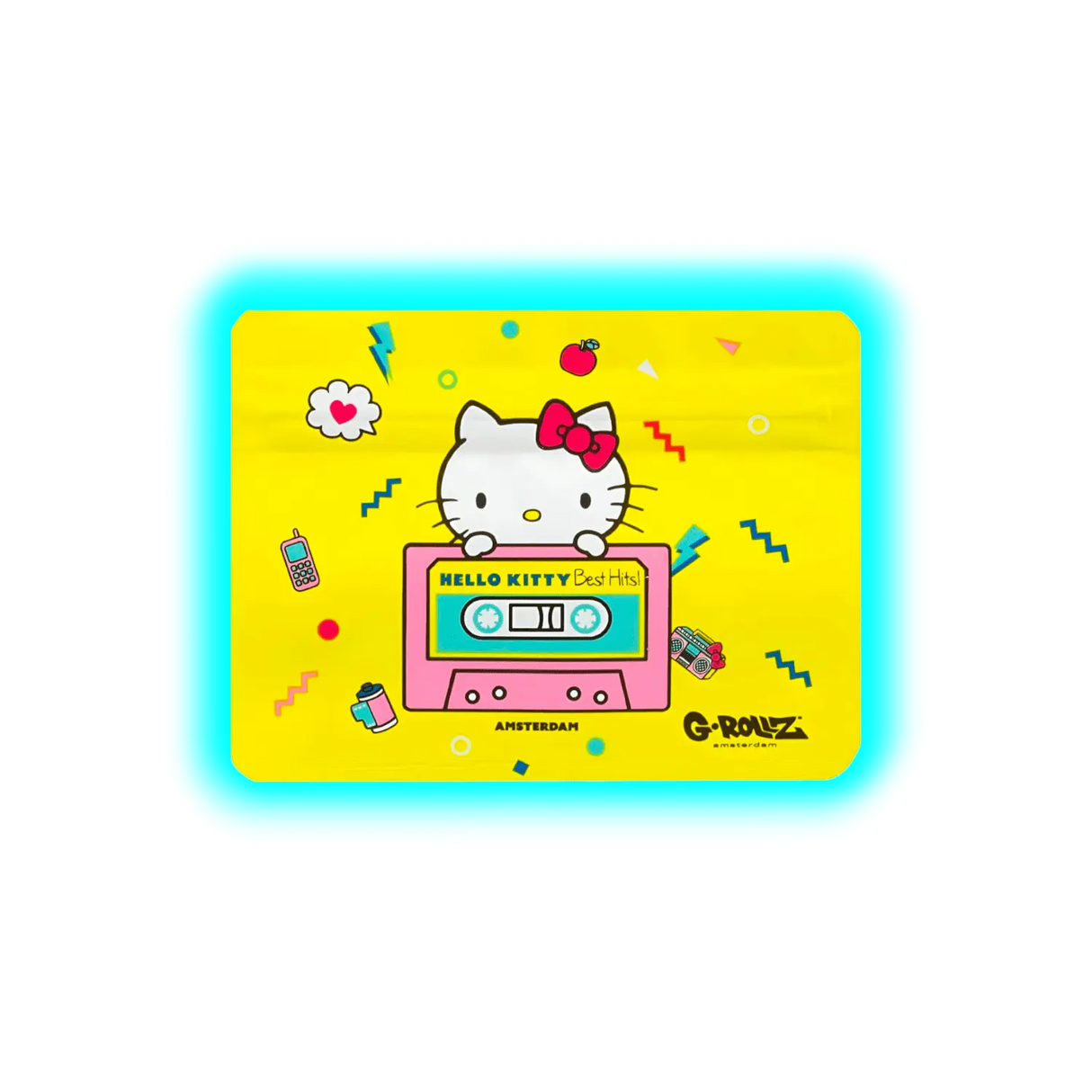 G-Rollz Hello Kitty Best Hits Smellproof Bags 105 x 80mm 8pcs