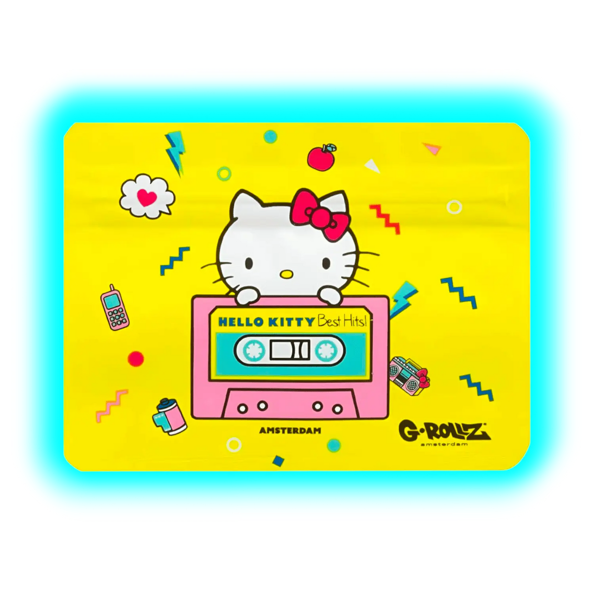 G-Rollz Hello Kitty Best Hits Smellproof Bags 105 x 80mm 8pcs