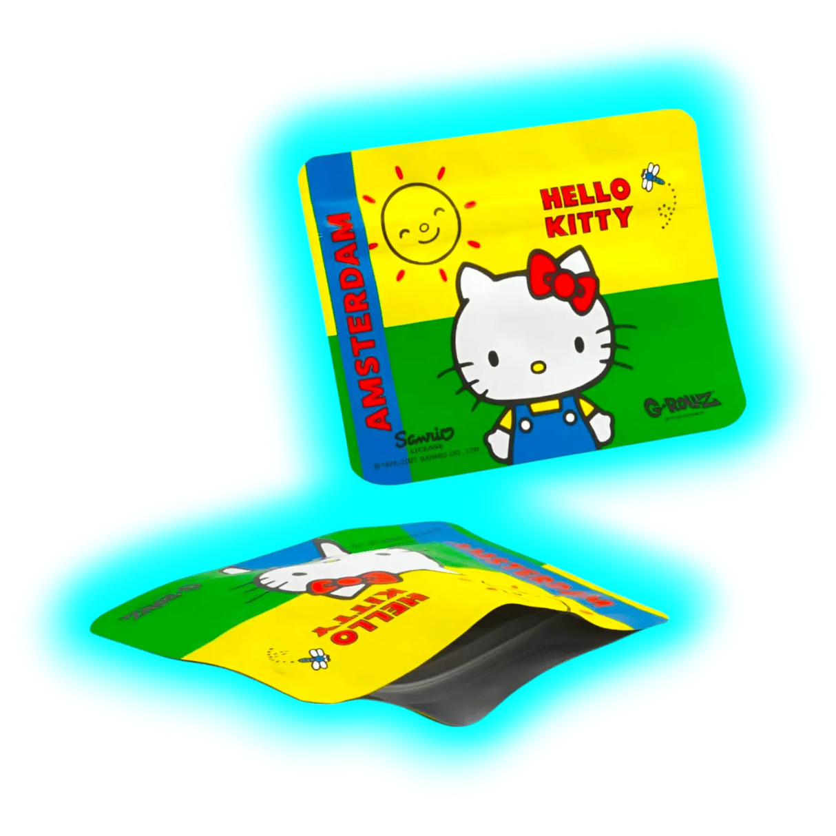 G-Rollz Hello Kitty Classic Amsterdam Smellproof Bags 105 x 80mm 8pcs